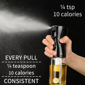 Advanced 200ml Glass Bottle Oil Sprayer for Cooking
