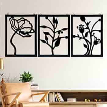 Wooden Wall Decor Hangings (Set of 6)