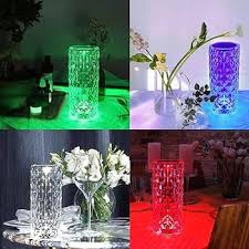 Crystal Rose Diamond Lamp